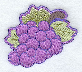 Grapes (Heirloom Applique)