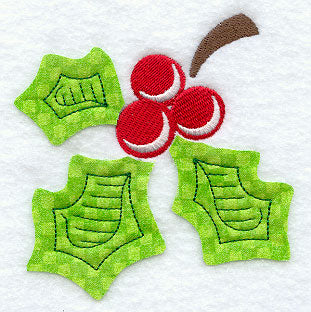 Crafty Cut Holly (Applique)