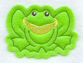 Crafty Cut Frog (Applique)