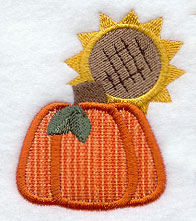 Autumn Pumpkin 1 (Applique)