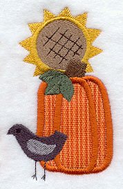 Autumn Pumpkin 2 (Applique)