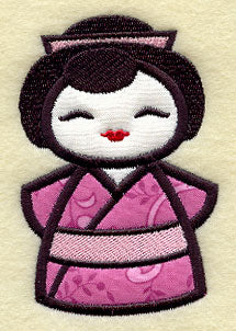 Glad Geisha (Applique)