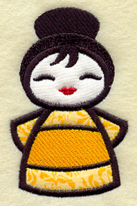 Gentle Geisha (Applique)