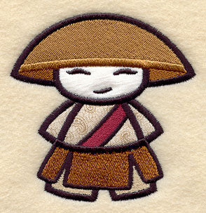Serene Samurai (Applique)