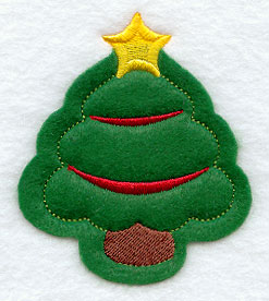 Crafty Cut Christmas Tree (Applique)