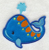 Deep Blue Sea - Whale (Applique)
