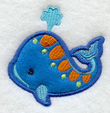 Deep Blue Sea - Whale (Applique)