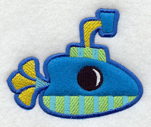 Deep Blue Sea - Submarine (Applique)