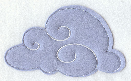 Crafty Cut Cloud (Applique)