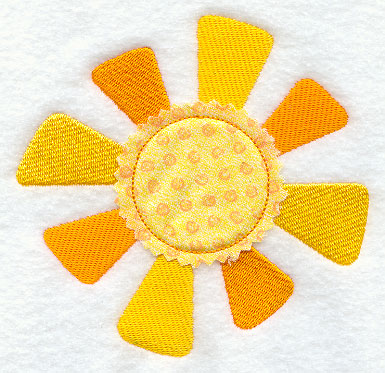 Crafty Cut Sun (Applique)