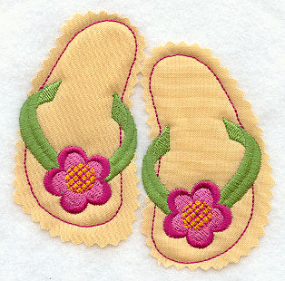 Crafty Cut Flip-Flops (Applique)