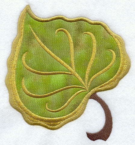 Cottonwood Leaf (Applique)