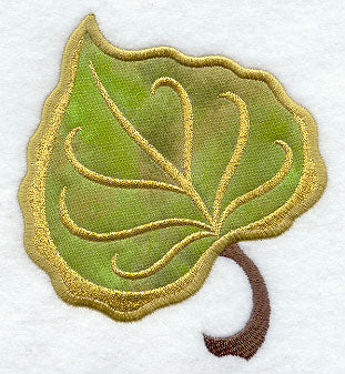 Cottonwood Leaf (Applique)