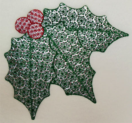 Bright Holly (Mylar)