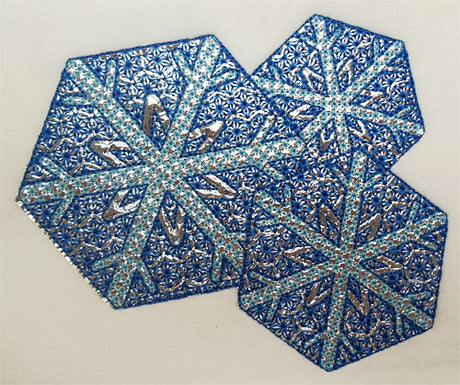 Frosty Glow Snowflakes (Mylar)