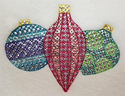 Sparkling Ornaments (Mylar)