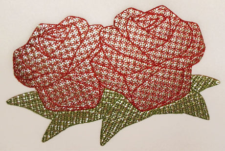 Radiant Christmas Roses (Mylar)