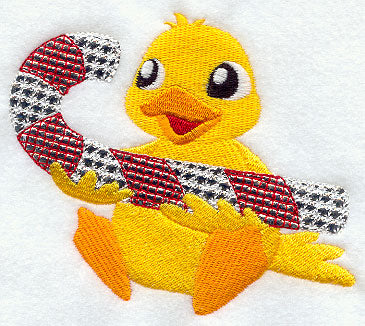 Dolly Duck with Candy Cane (Mylar)