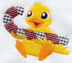 Dolly Duck with Candy Cane (Mylar)