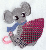 Mary Mouse with Christmas Light (Mylar)