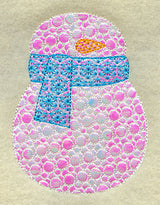 Sparkling Snowman (Mylar)