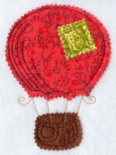 Hot Air Balloon 1 (Crafty Cut Applique)