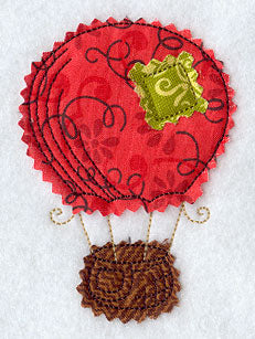 Hot Air Balloon 1 (Crafty Cut Applique)