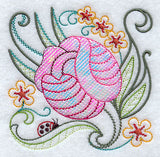 Flowers and Ladybug (Mylar)