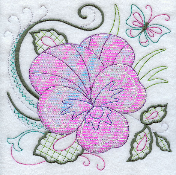 Flower and Butterfly (Mylar)