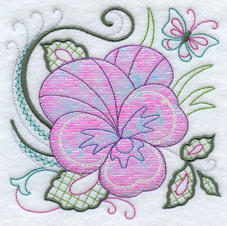 Flower and Butterfly (Mylar)