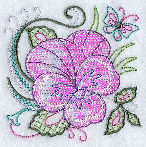 Flower and Butterfly (Mylar)