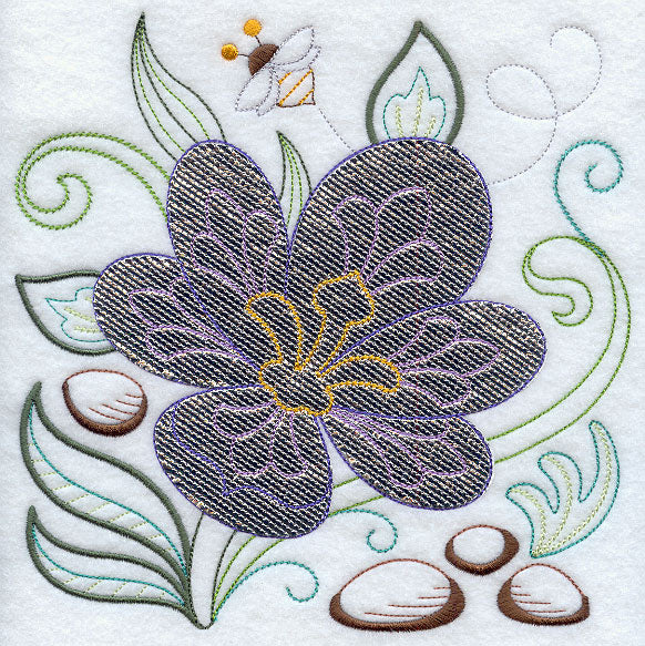 Flower and Bumblebee (Mylar)