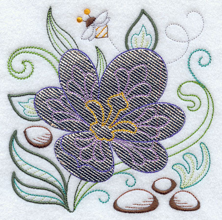 Flower and Bumblebee (Mylar)