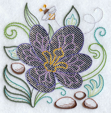 Flower and Bumblebee (Mylar)