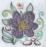 Flower and Bumblebee (Mylar)