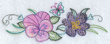 Flower and Butterfly Border (Mylar)