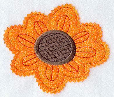 Cozy Country Crafty Cut Flower (Applique)