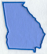 Georgia State (Applique)