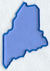 Maine State (Applique)