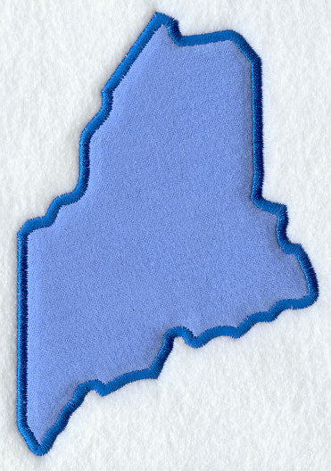 Maine State (Applique)