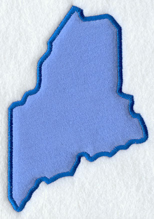 Maine State (Applique)