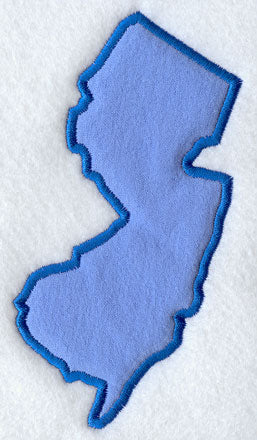 New Jersey State (Applique)