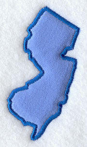 New Jersey State (Applique)
