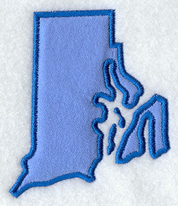 Rhode Island State (Applique)