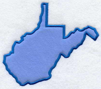 West Virginia State (Applique)