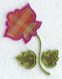 Fabric-Filled Flower 2 (Applique)