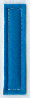Collegiate Letter I (Crafty Cut Applique) (5 Inch)