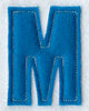 Collegiate Letter M (Crafty Cut Applique) (5 Inch)