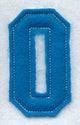 Collegiate Letter O (Crafty Cut Applique) (5 Inch)
