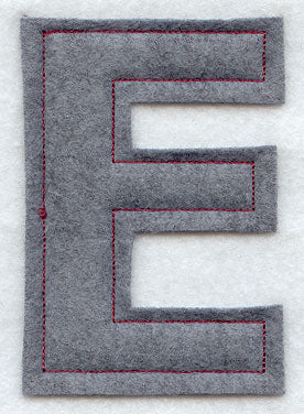 Collegiate Letter Epsilon (Crafty Cut Applique) (5 Inch)